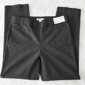 Liz Claiborne Lisa Straight Leg Mid-Rise Pants, NWT